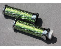 Ручки руля (чешуя) зеленые