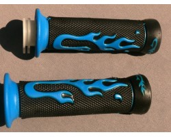 Ручки руля резиновые JY-A синие
