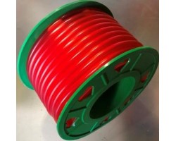 Бензошланг 4 мм резиновый силикон красный 20 метров