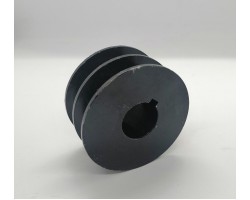 Шкив 2-х ручейковый (профиль Б) внутренний диаметр 25,4 мм.