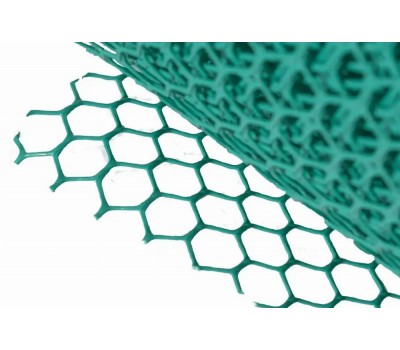 Абор садовый. Ячейка 20х20 мм, рул. 2м х 30 м (темно-зеленая).Ромб(Сота). Пластик