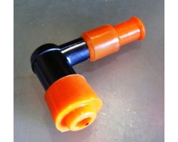 Надсвечник DELTA c силиконовой резинкой (оранжевый)