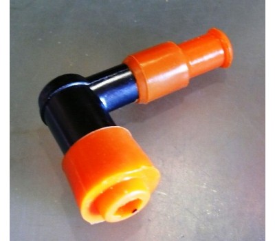 Надсвечник DELTA c силиконовой резинкой (оранжевый)