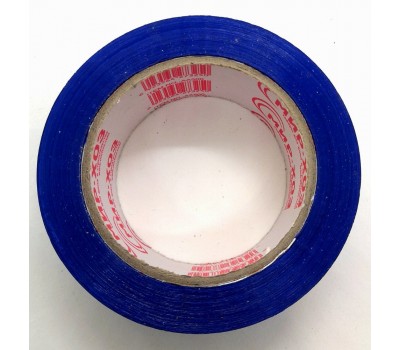 Скотч цветной упаковочный синий - 40 микрон × 140 метров.