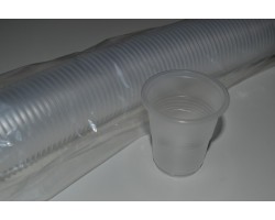 Стопка (рюмка) одноразовая 100 мл (100 шт) стакан пластиковый прозрачный