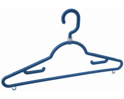 Плечики (вешалки) для одежды поворотные пластиковые №4 "ЧП КВВ" (уп 10 шт)