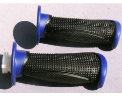 Ручки руля резиновые SH6002 синие