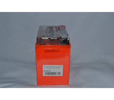Аккумулятор 12V 5Ah гелевый с датчиком (113х70х107) UTX5L-BS (оранжевый) BATTERY