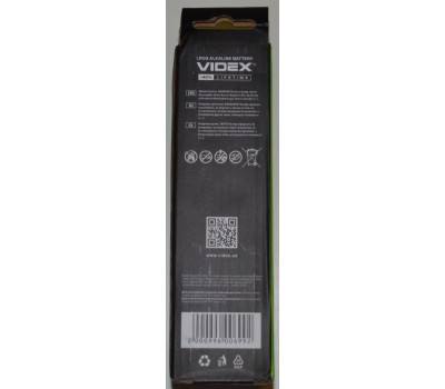Батарейка VIDEX щелочная минипальчиковая LR03/AAA 1.5V R3