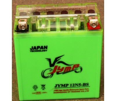 Аккумулятор 12V5A JAWA ACTIV высокий зеленый 120*130*60
